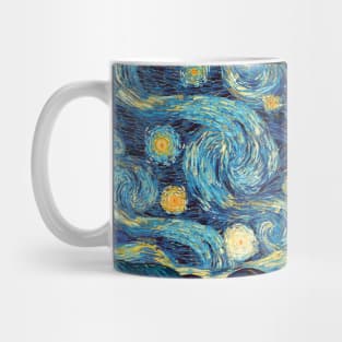 scary night abstract Mug